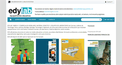Desktop Screenshot of edylab-equipamientos.com