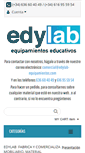 Mobile Screenshot of edylab-equipamientos.com